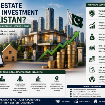 Is Real Estate, a Good Investment in Pakistan?