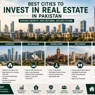 Best Cities to Invest in Real Estate in Pakistan