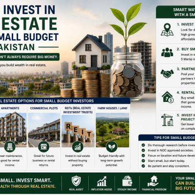 How to Invest in Real Estate with a Small Budget in Pakistan