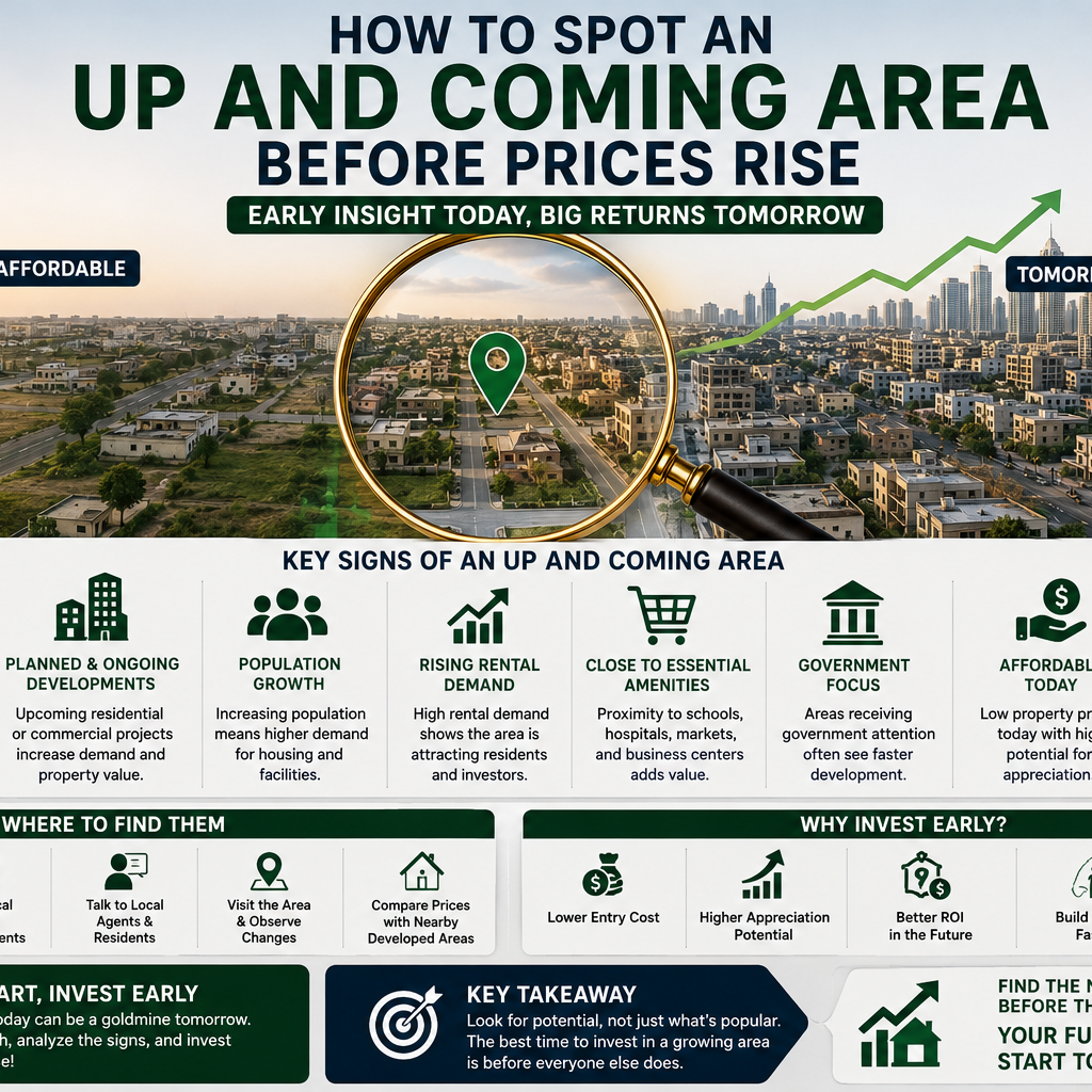 How to Spot an Up and Coming Area Before Prices Rise