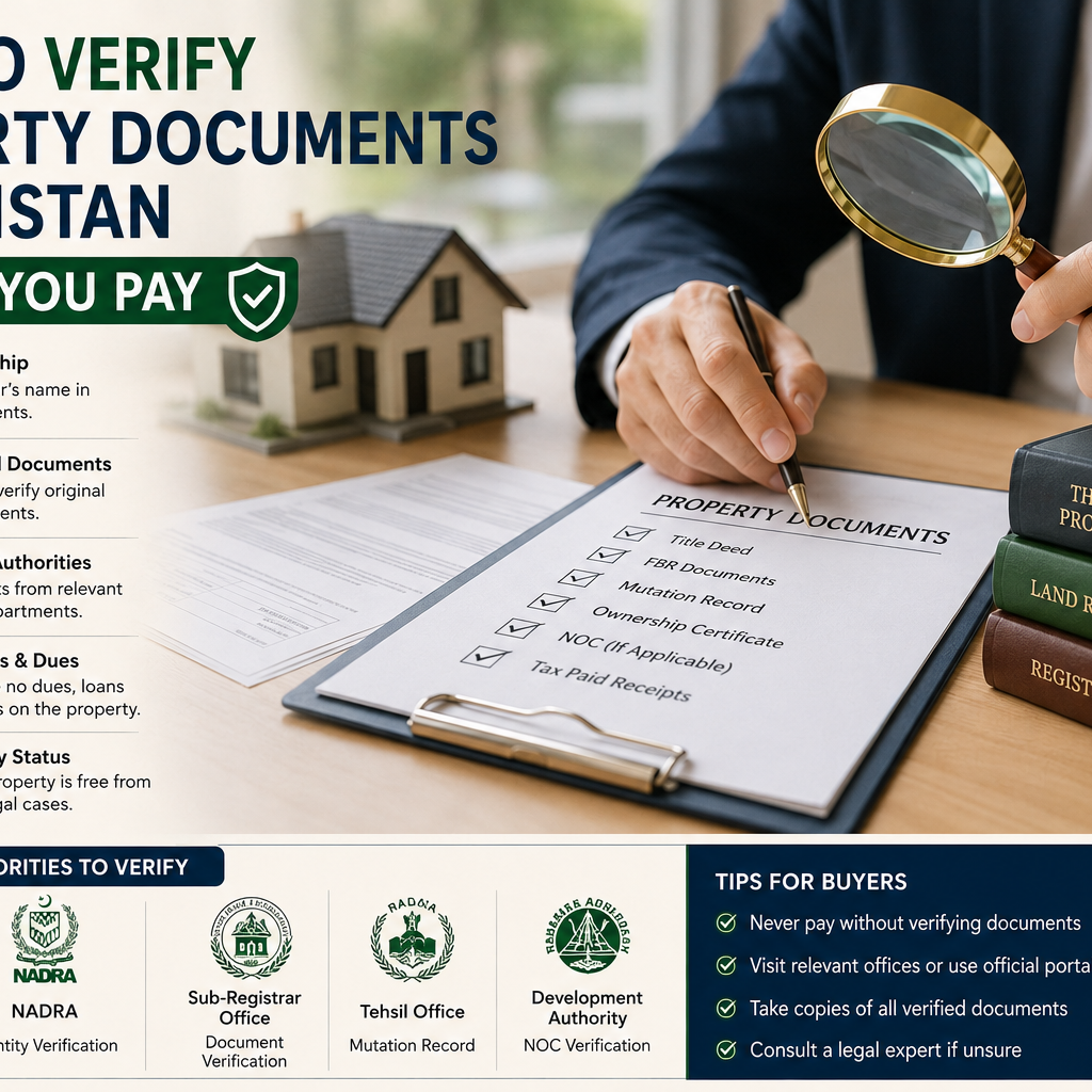 How to Verify Property Documents in Pakistan Before You Pay