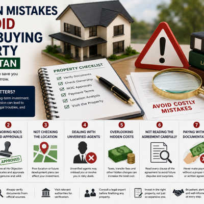 Common Mistakes to Avoid When Buying Property in Pakistan