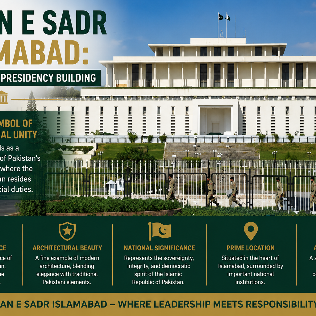 Aiwan e Sadr Islamabad: A Look at the Presidency Building