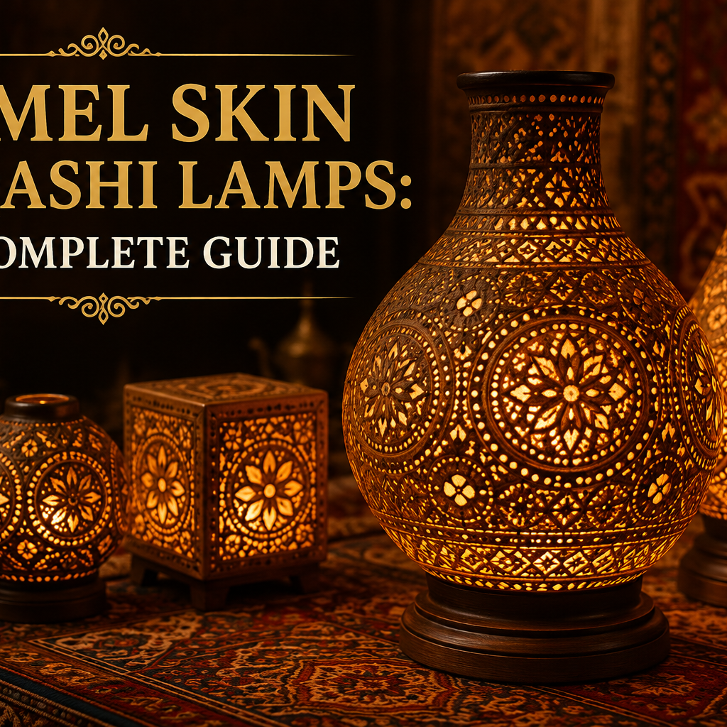 Camel skin Naqashi Lamps: A Complete Guide