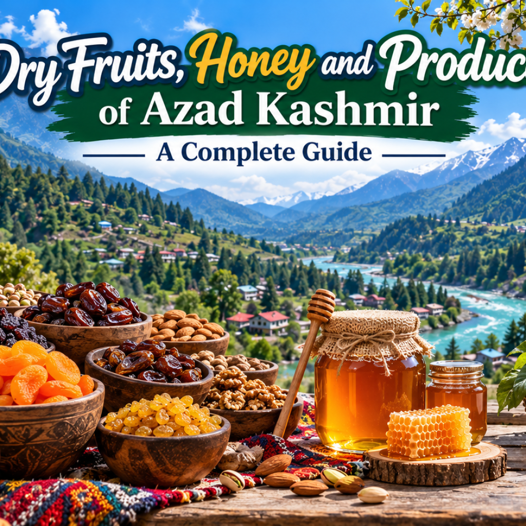Dry Fruits, Honey and Produce of Azad Kashmir: A Complete Guide