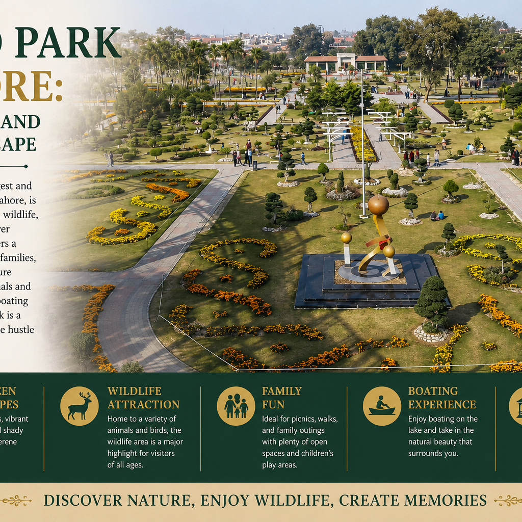 Jallo Park Lahore: A Wildlife and Nature Escape