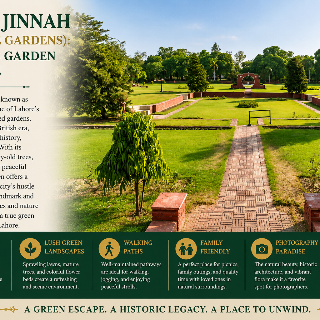 Bagh e Jinnah (Lawrence Gardens): A Historic Garden of Lahore