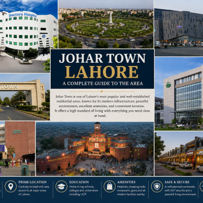 Johar Town Lahore: A Complete Guide to the Area