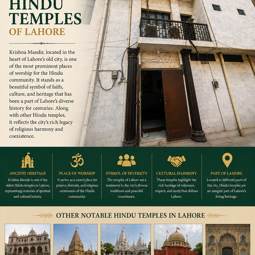 Krishna Mandir and the Hindu Temples of Lahore