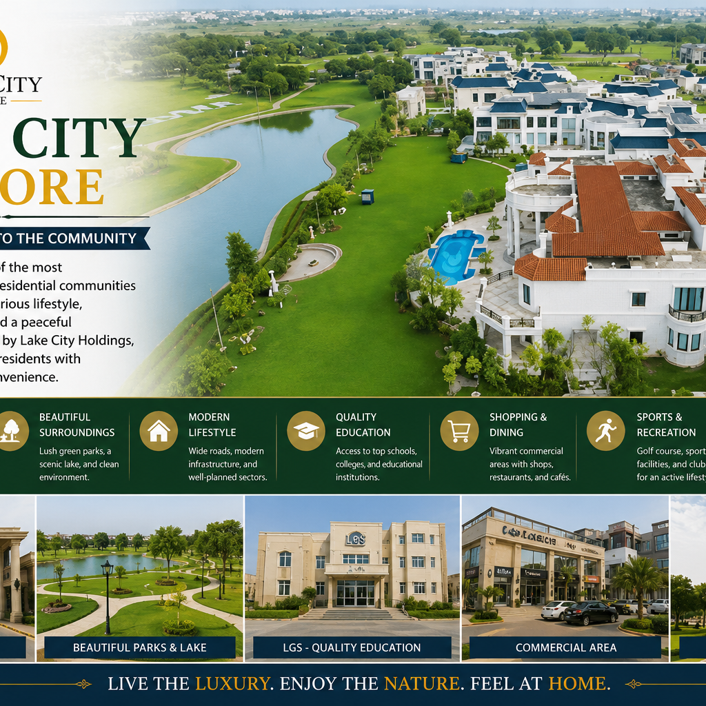 Lake City Lahore: A Complete Guide to the Community