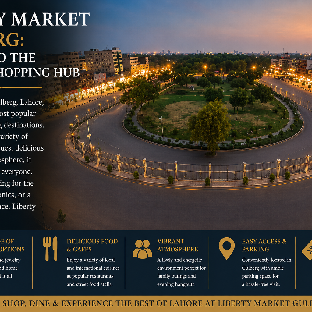 Liberty Market Gulberg: A Guide to the Famous Shopping Hub