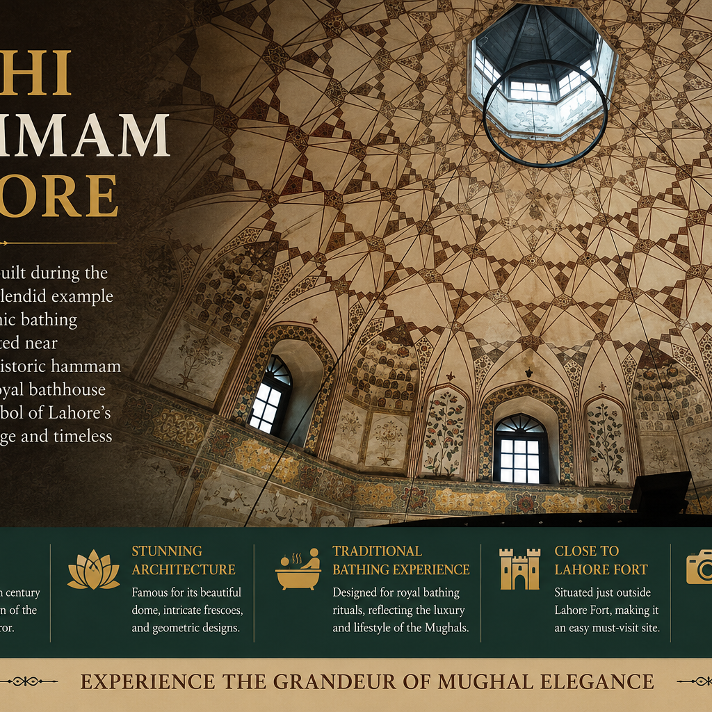 Shahi Hammam: The Royal Mughal Baths of Lahore