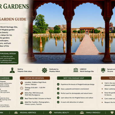Shalimar Gardens Lahore: The Mughal Garden Guide