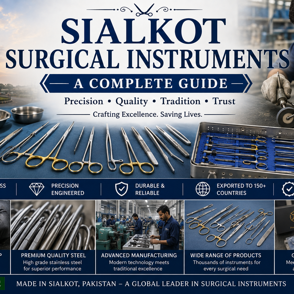 Sialkot Surgical Instruments: A Complete Guide