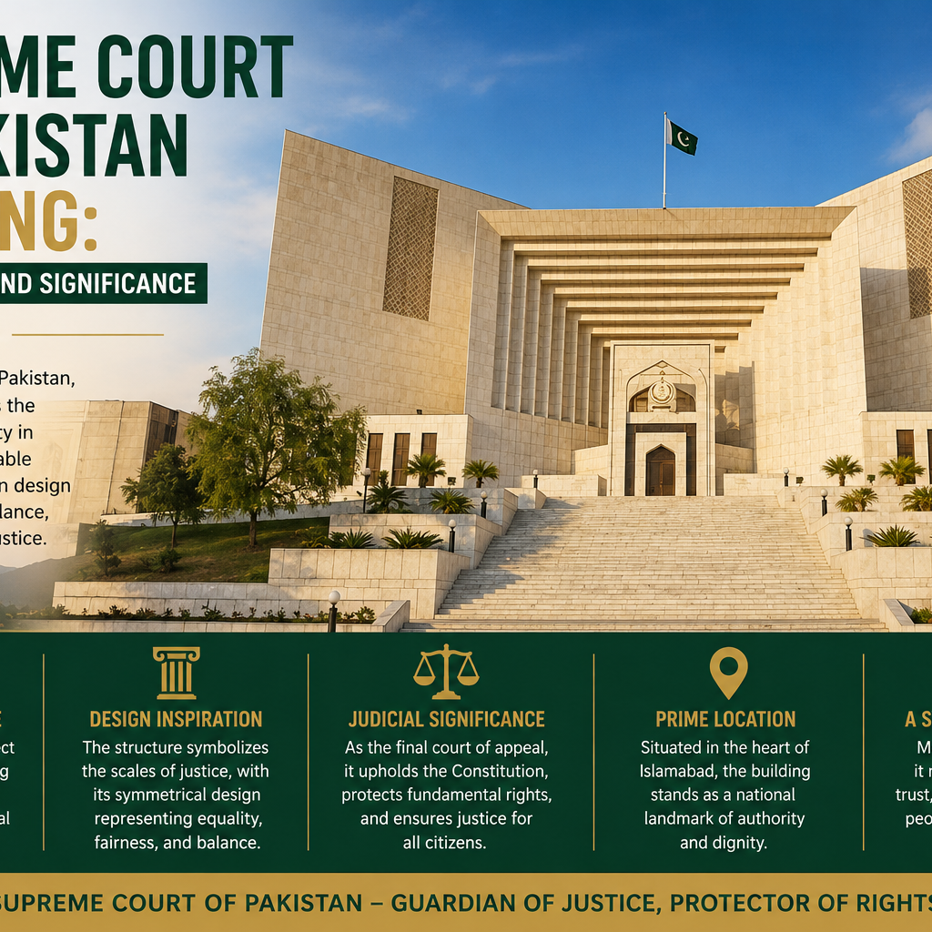 Supreme Court of Pakistan Building: Architecture & History